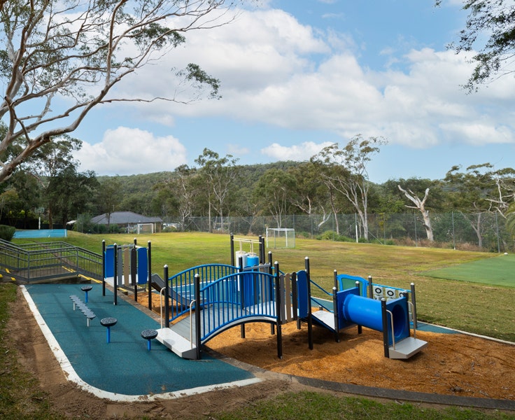 Our spacious playground